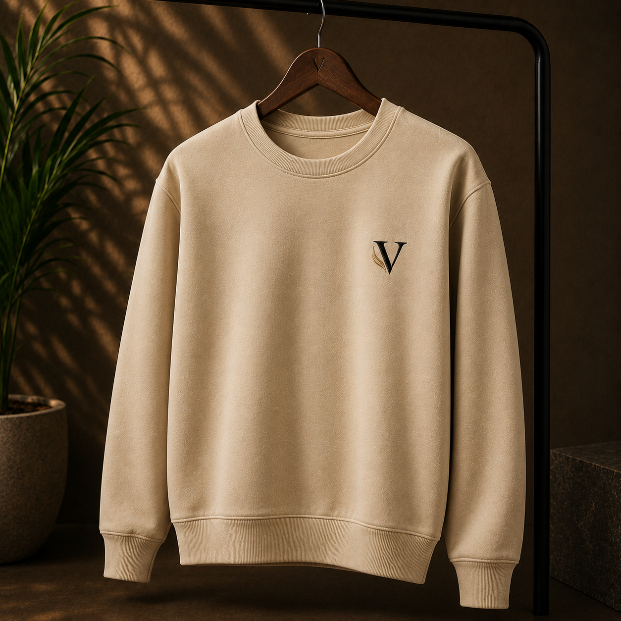 Vastrivo beige sweatshirt